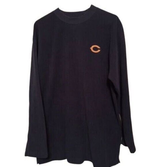 CHICAGO BEARS SIZE LARGE FLEECE CREW NECK SHIRT - Picture 1 of 4